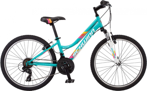 Детский двухколесный велосипед Schwinn High Timber 24 Girl Teal (2018)