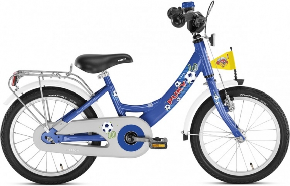 Детский двухколесный велосипед Двухколесный велосипед Puky ZL 16-1 Alu 4222 blue football
