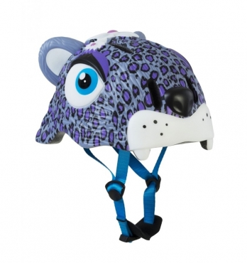 Шлем Crazy Safety Purple Leopard
