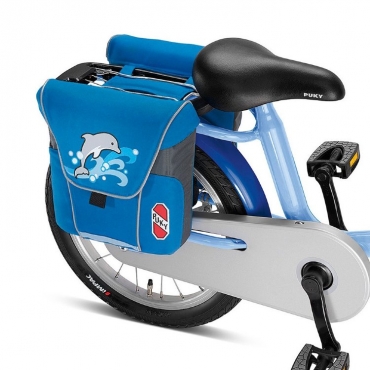 Сумка двойная Puky DT3 9787 blue голубая на багажник велосипеда